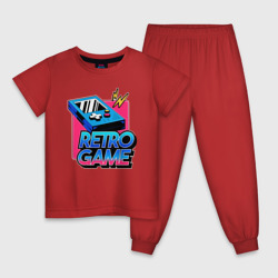 Детская пижама хлопок Retro game