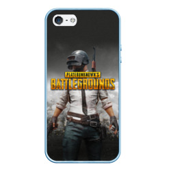 Чехол для iPhone 5/5S матовый PUBG ПУБГ