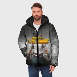 Мужская зимняя куртка 3D PUBG ПУБГ - фото 2