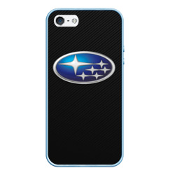 Чехол для iPhone 5/5S матовый Subaru Субару