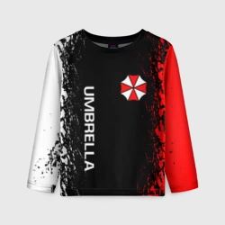 Детский лонгслив 3D Resident evil Umbrella Резидент Евил