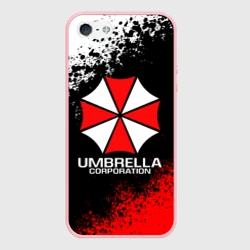 Чехол для iPhone 5/5S матовый Resident evil Umbrella Резидент Евил