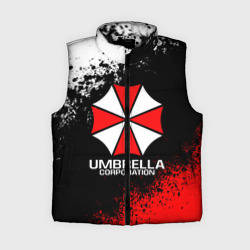 Женский жилет утепленный 3D Resident evil Umbrella Резидент Евил
