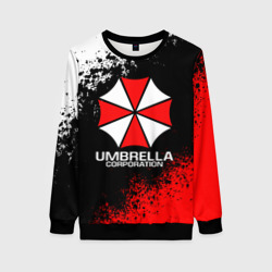 Женский свитшот 3D Resident evil Umbrella Резидент Евил