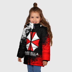 Зимняя куртка для девочек 3D Resident evil Umbrella Резидент Евил - фото 2