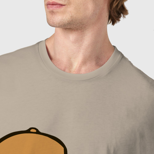 Мужская футболка хлопок Blink-182 Tom DeLonge, цвет миндальный - фото 6