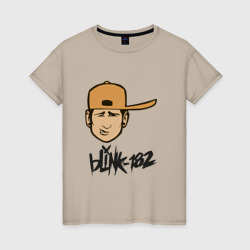 Женская футболка хлопок Blink-182 Tom DeLonge