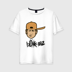 Женская футболка хлопок Oversize Blink-182 Tom DeLonge