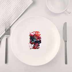 Набор: тарелка + кружка Танджиро Камадо - фото 2