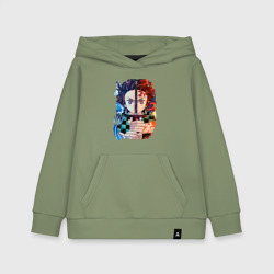 Детская толстовка хлопок Tanjiro Kamado