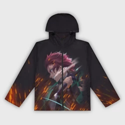Женская ветровка 3D Танджиро Камадо Клинок рассекающий демонов Z