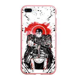 Чехол для iPhone 7Plus/8 Plus матовый Guts Berserk blood