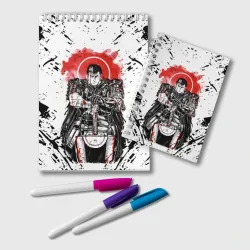 Блокнот Guts Berserk blood