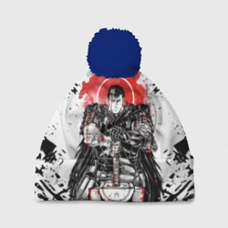 Шапка 3D c помпоном Guts Berserk blood