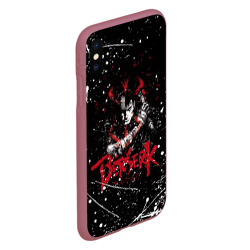 Чехол для iPhone XS Max матовый Guts Berserk blood black - фото 2