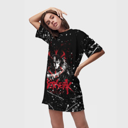 Платье-футболка 3D Guts Berserk blood black - фото 2