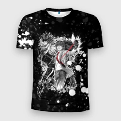 Мужская футболка 3D Slim Japanese manga Death Note