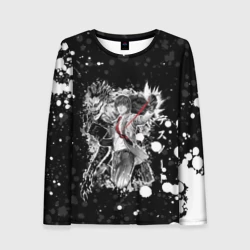 Женский лонгслив 3D Japanese manga Death Note