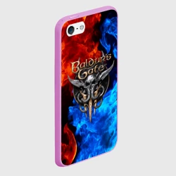 Чехол для iPhone 5/5S матовый Baldur`s gate III - фото 2