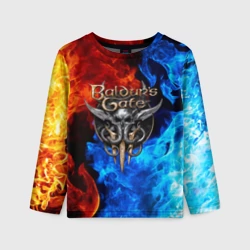 Детский лонгслив 3D Baldur`s gate III