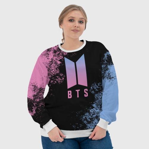 Женский свитшот 3D BTS Suga, цвет 3D печать - фото 6