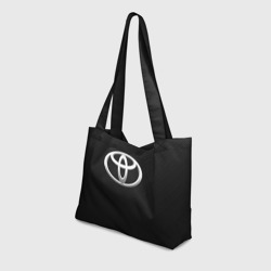 Пляжная сумка 3D Toyota carbone - фото 2
