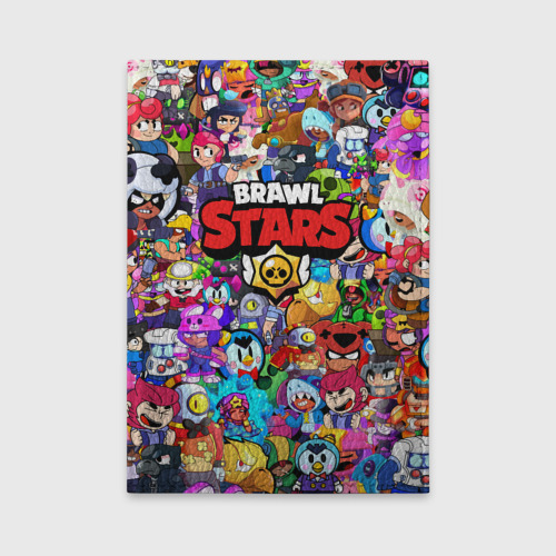 Обложка для автодокументов Brawl Stars, цвет черный