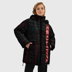 Женская зимняя куртка Oversize BSD square - фото 2