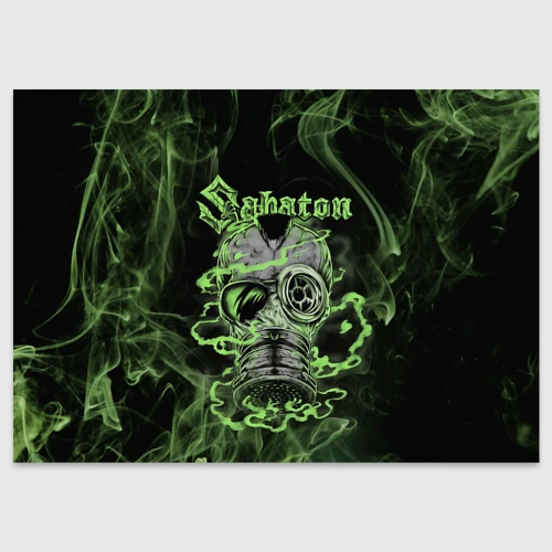 Поздравительная открытка Toxic Sabaton