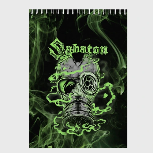 Скетчбук Toxic Sabaton