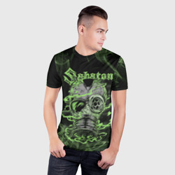 Мужская футболка 3D Slim Toxic Sabaton - фото 2