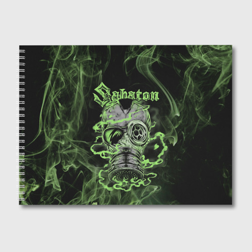 Альбом для рисования Toxic Sabaton