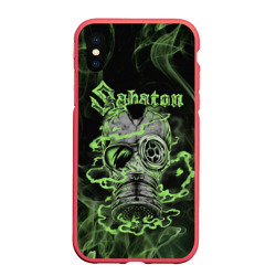 Чехол для iPhone XS Max матовый Toxic Sabaton