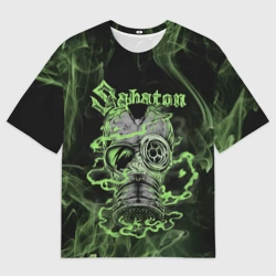 Мужская футболка oversize 3D Toxic Sabaton
