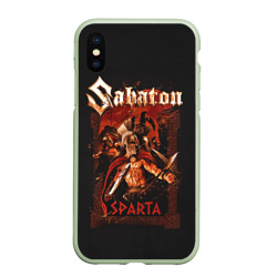 Чехол для iPhone XS Max матовый Sabaton - Sparta