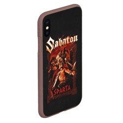 Чехол для iPhone XS Max матовый Sabaton - Sparta - фото 2