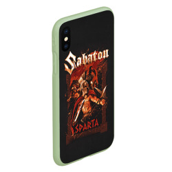 Чехол для iPhone XS Max матовый Sabaton - Sparta - фото 2