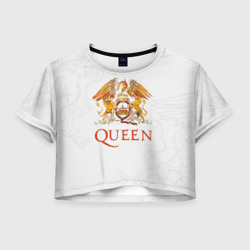 Женская футболка Crop-top 3D Queen