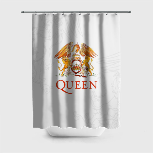 Штора 3D для ванной Queen