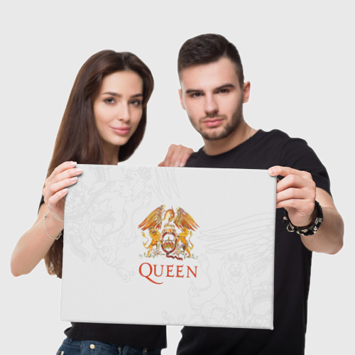 Холст прямоугольный Queen, цвет 3D печать - фото 5