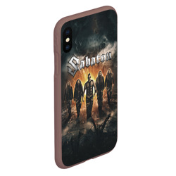 Чехол для iPhone XS Max матовый Sabaton Band - фото 2