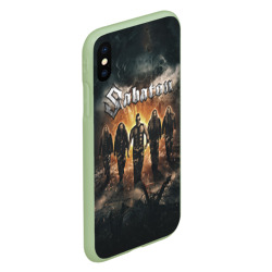 Чехол для iPhone XS Max матовый Sabaton Band - фото 2