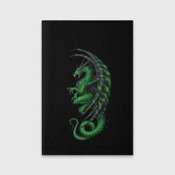 Обложка для паспорта матовая кожа Green Dragon