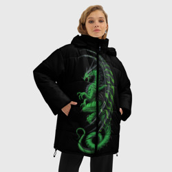 Женская зимняя куртка Oversize Green Dragon - фото 2