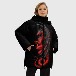 Женская зимняя куртка Oversize Red Dragon - фото 2
