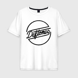 Deftones – Мужская футболка хлопок Oversize с принтом купить со скидкой в -16%