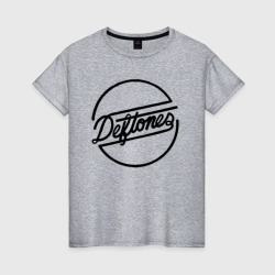 Женская футболка хлопок Deftones