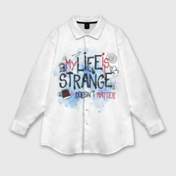 Мужская рубашка oversize 3D Life is Strange