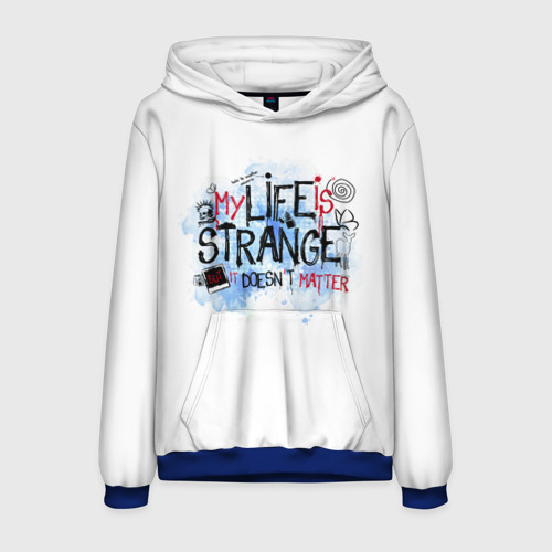 Мужская толстовка 3D Life is Strange, цвет синий