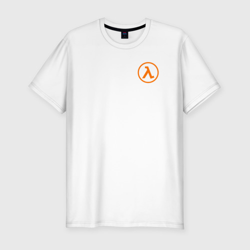 Мужская Приталенная футболка Half-life